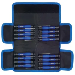Heytec, Schraubenzieher, Feinmechaniker- Schraubendrehersatz, 16-tlg.