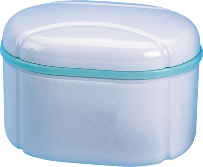 Megadent Deflogrip Gerhard Reeg GmbH GEBISS-PROTHESENBOX 3teilig Sieb Deckel Lactona 1 St 10386271