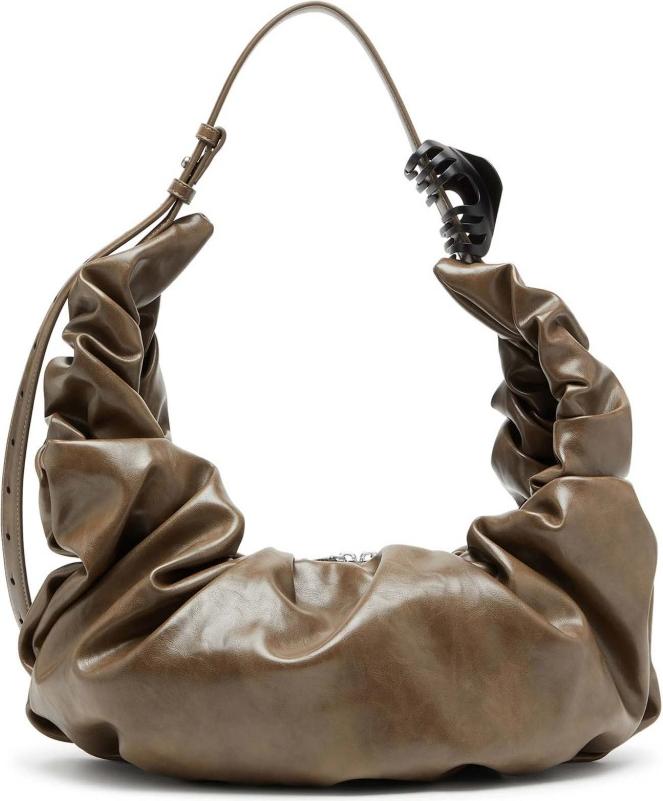 DIESEL GRAB-D Hobo-Tasche Beige L