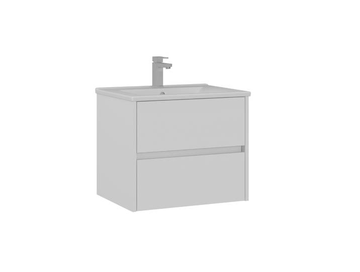 Meuble Vasque Side 65 v2 - 65 x 45 x 52 cm - Matte White