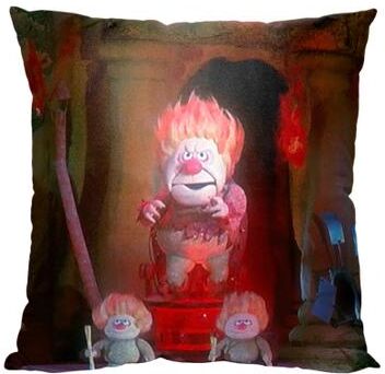 Wb Year Without A Santa Claushail Heat Miser 18X18 Printed Throw Pillow by The Northwest in O