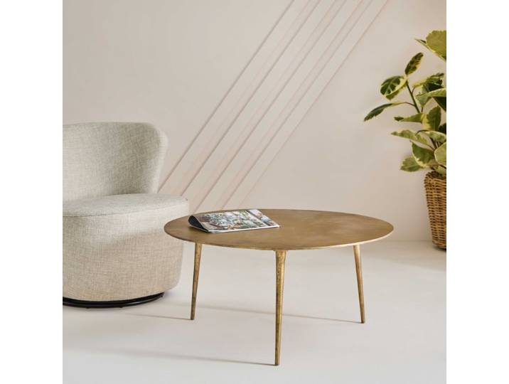 Table basse en aluminium