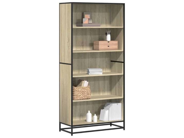 UU NEW*Étagère bibliothèque Contemporaine - chêne sonoma - 80 5x35x170 5 cm - bois d'ingénierie CHY3765341
