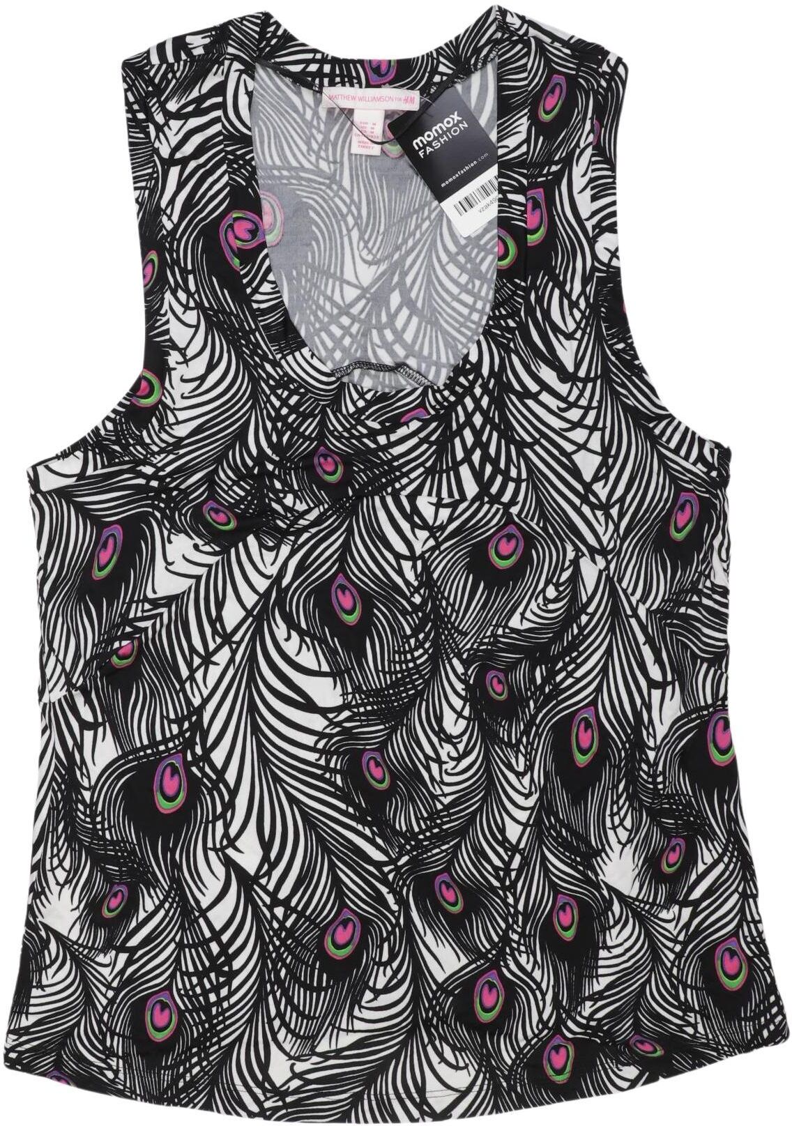 H&M x Matthew Williamson Damen Top, Mehrfarbig, Gr. M, Viskose - Second Hand