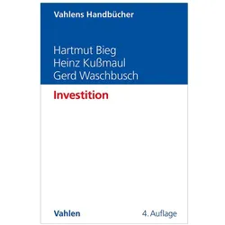 Investition, Fachbücher von Hartmut Bieg, Gerd Waschbusch, Heinz Kußmaul