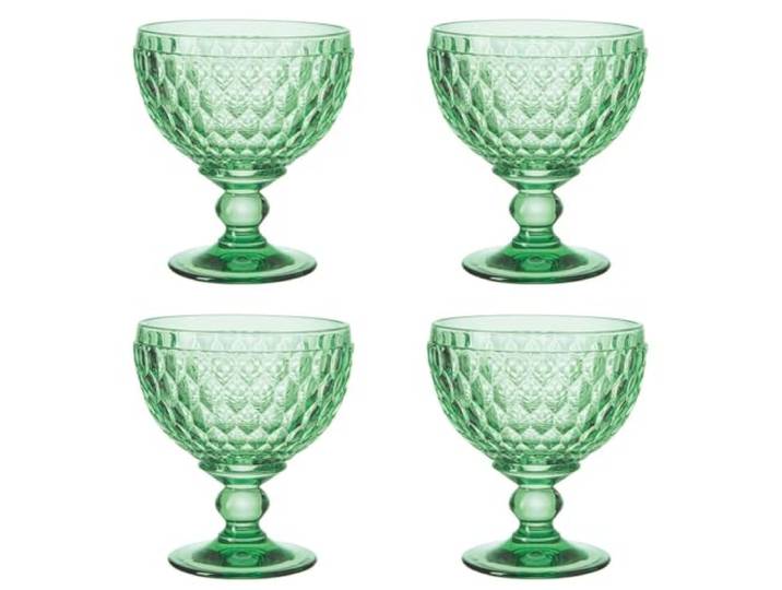 Villeroy & Boch Boston 4er Set Sektschale/Dessertschale grün 398 ml