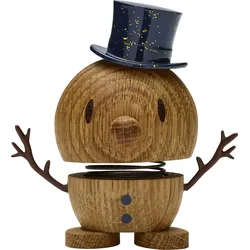 Xmass Kleine Figur S Schneemann Eiche