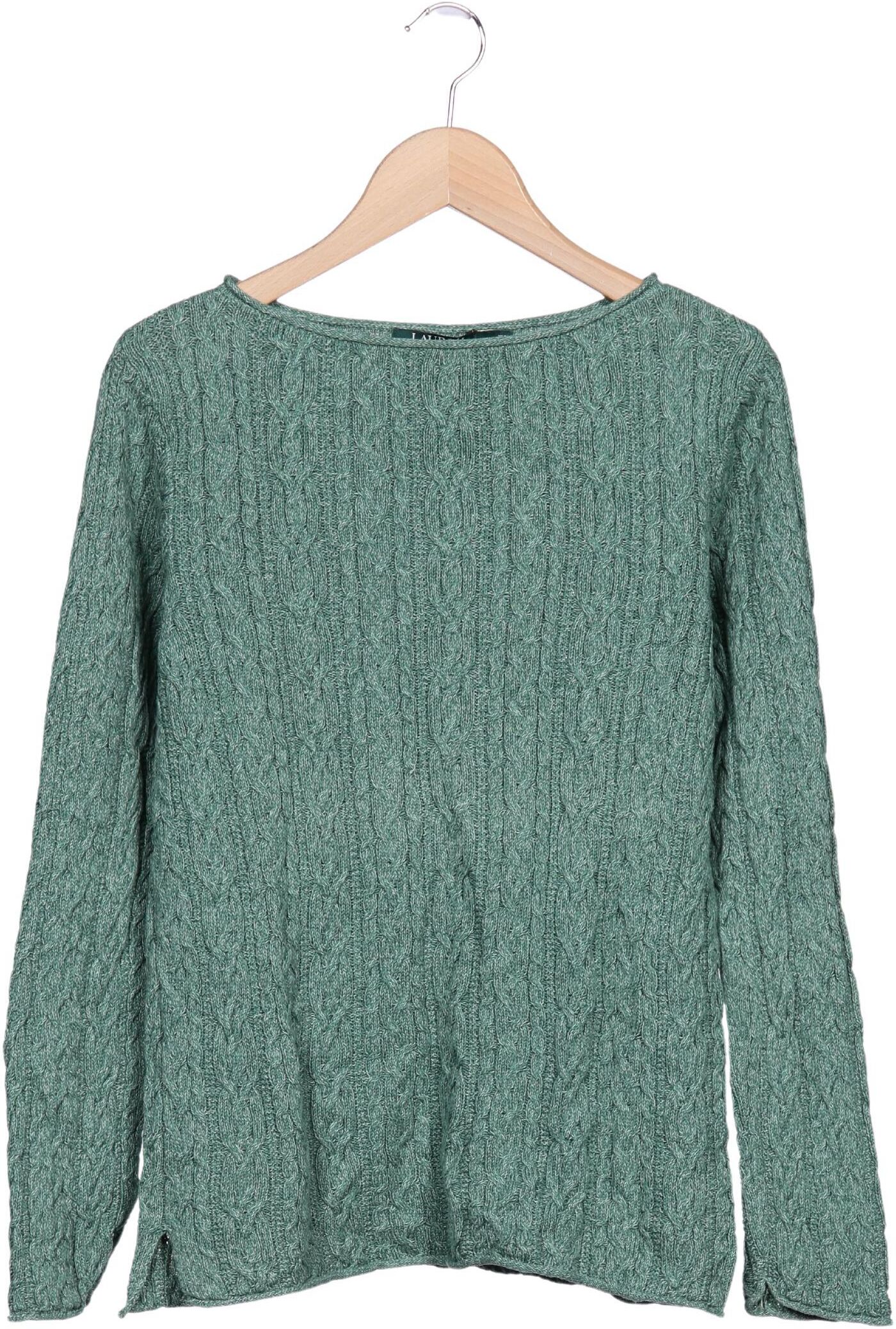 Lauren Ralph Lauren Damen Pullover, Grün, Gr. XL, Baumwolle - Second Hand