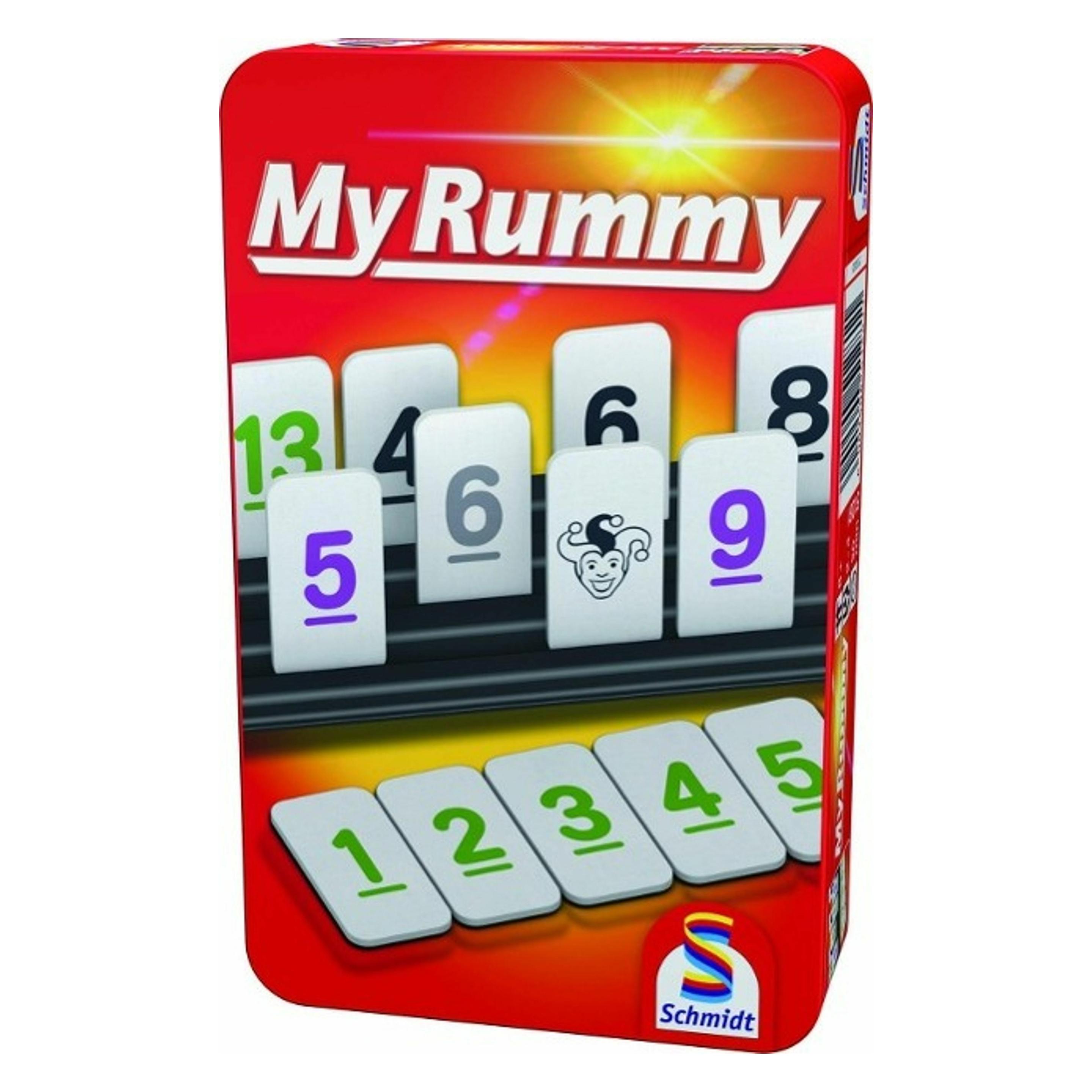 Schmidt Spiele MyRummy (Deutsch, Englisch, Französisch, Italienisch, 2 - 4 Spieler) (51281)
