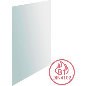 Showdown-Displays Schutzfolie DIN A1, DIN 4102-1 B1, transparent, brandsicher, 2 Stück
