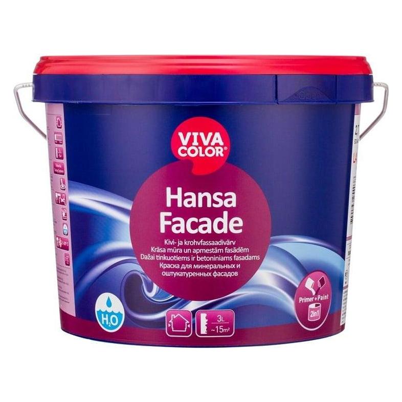 Viva Color Facade Paint Hansa Facade 2,7l La-Alus (2700 ml) (33040050)