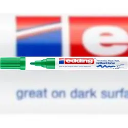 edding 4000 Mattlackmarker grün