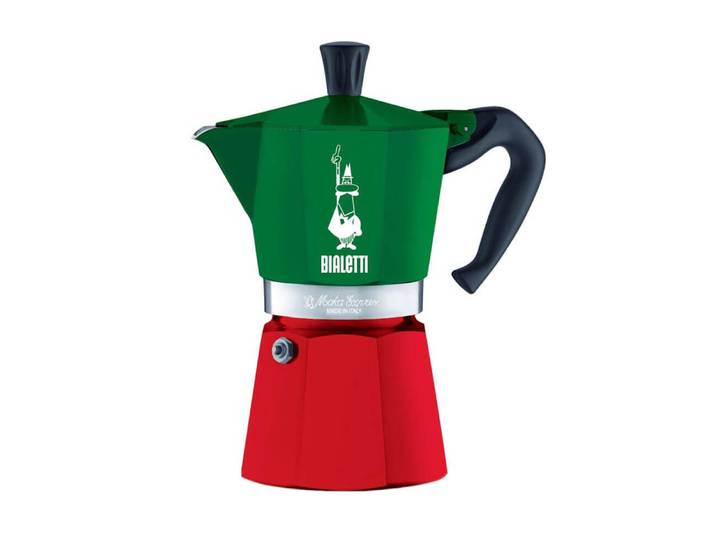 Bialetti Moka Express Italia Kaffeekanne 6 Tassen