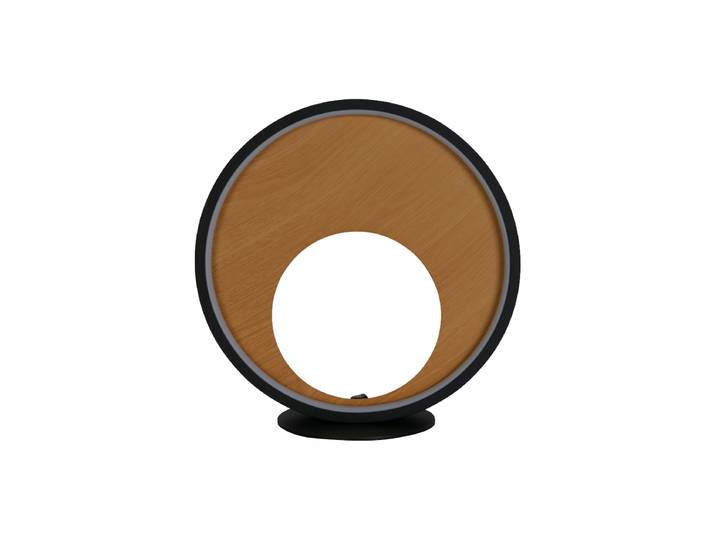 Dimmbare LED Design Tischlampe „Curio“ Schwarz, Natural Searchlight