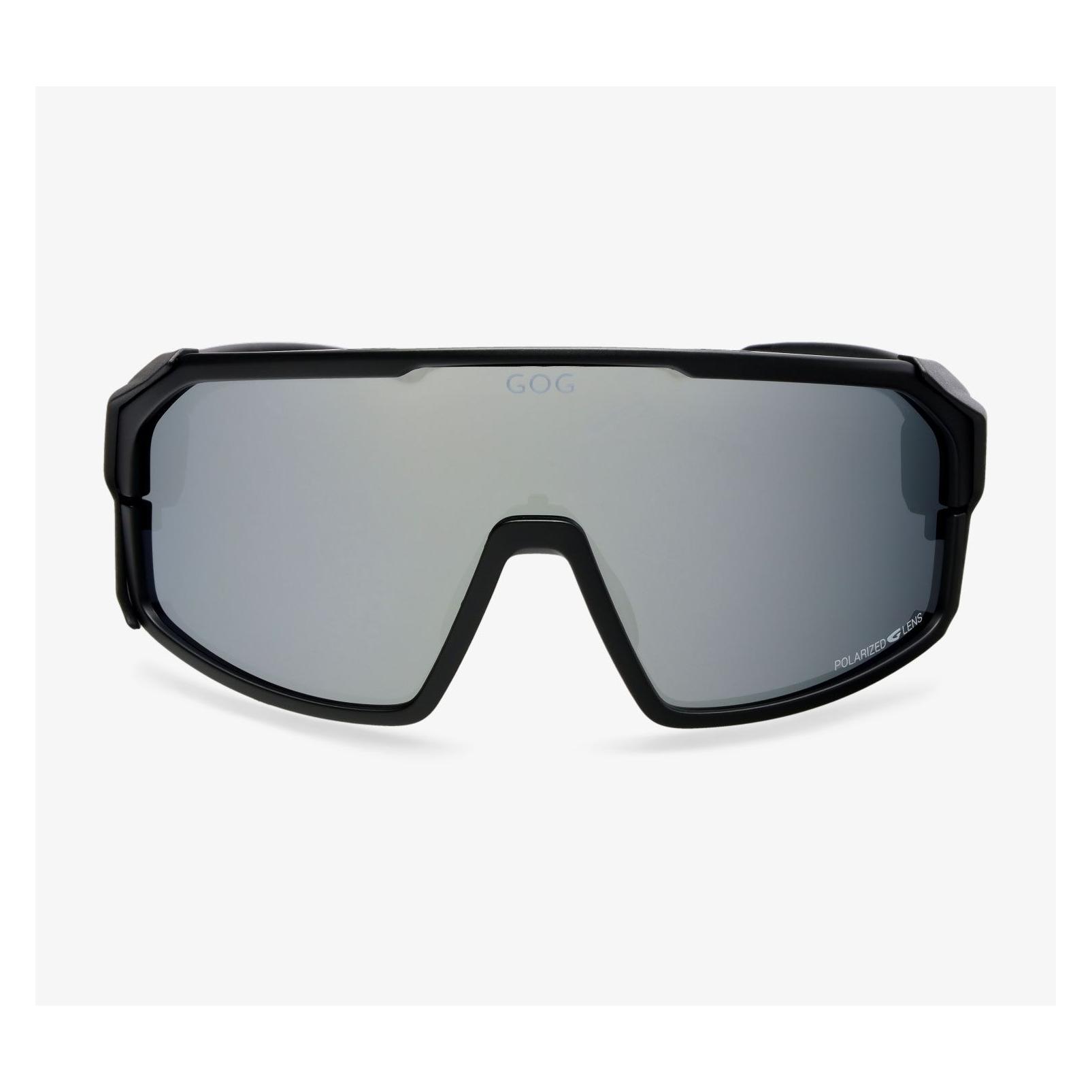 Okulary lodowcowe GOG Annapurna - silver mirror/matt black (569812)