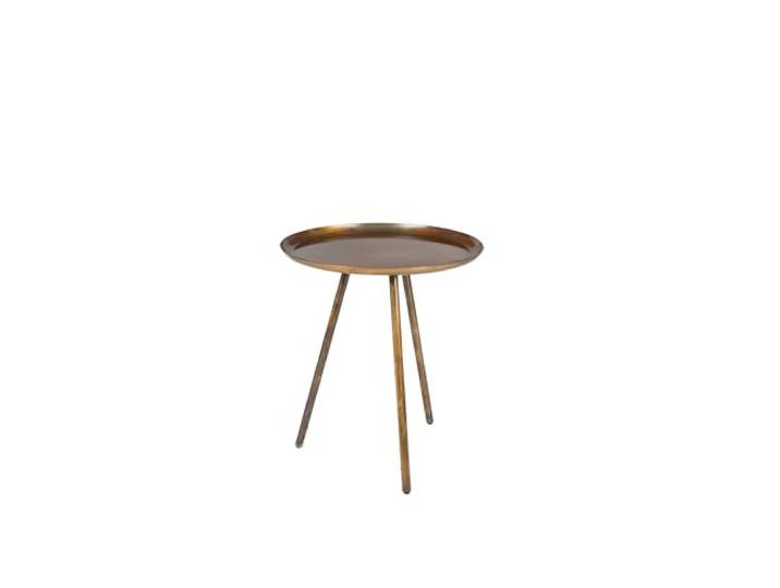 Felis Lifestyle Frost Beistelltisch, Metall, Kupfer, 39 x 39 x 45 cm