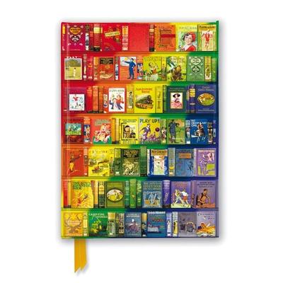 Premium Notizbuch DIN A5: Bodleian Libraries, Regenbogenfarbenes Bücherregal, Nonbook von Flame Tree Publishing, Flame Tree, 978-1-83964-874-8