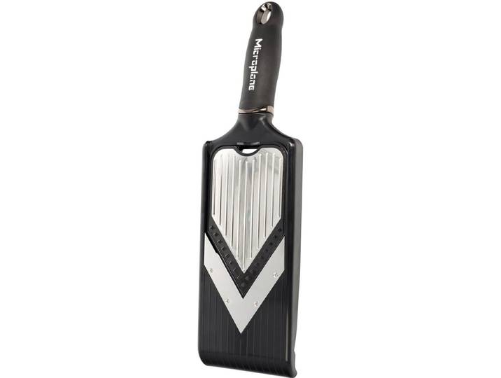 MICROPLANE - 48940 V-Rasp Slicer/Julienne Zwart