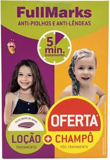 Fullmarks Loción Antipiojos  100ml + Champú Post-Tratamiento 150ml