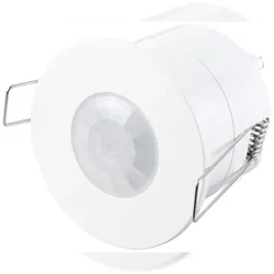 Sygonix SY-5251906 Decke, Einbau Decken-Bewegungsmelder 360 ° Relais Weiß IP65