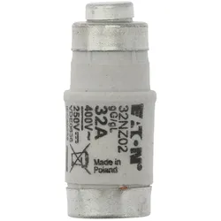 Eaton 32NZ02 Sicherungseinsatz, Niederspannung, 32 A, AC 400 V, 50 kA, D02, gL/gG, IEC, träge SICHERUNG-D02 32A T GL/GG 400VAC E18  - 10 Stück
