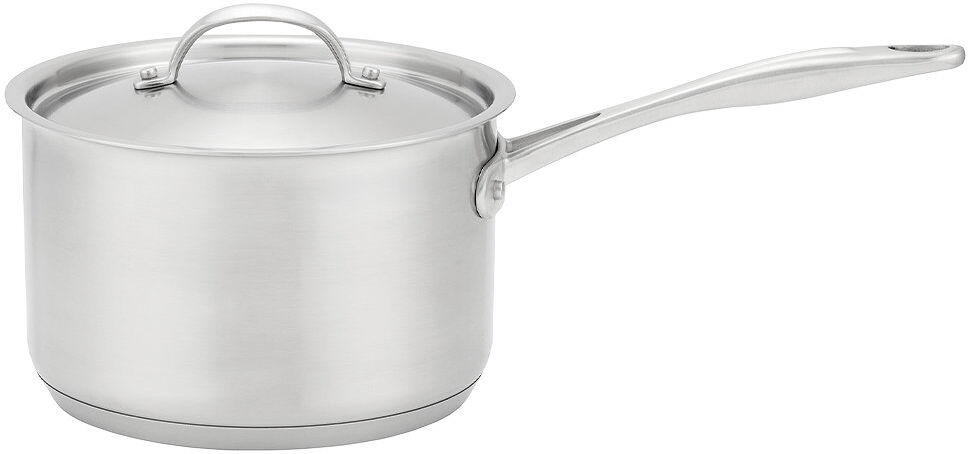 Stellar Profile Matte Stainless Steel (18/10) Saucepan Brushed Steel 18cm