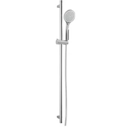 Herzbach LIVING SPA spa Brausestangen-Set 90 slide s hb 100 chrom, 11.691756.1.01 11.691756.1.01