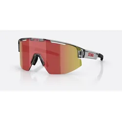 Bliz Matrix Sonnenbrille Transparent Dark Grey/Brow Red Multi