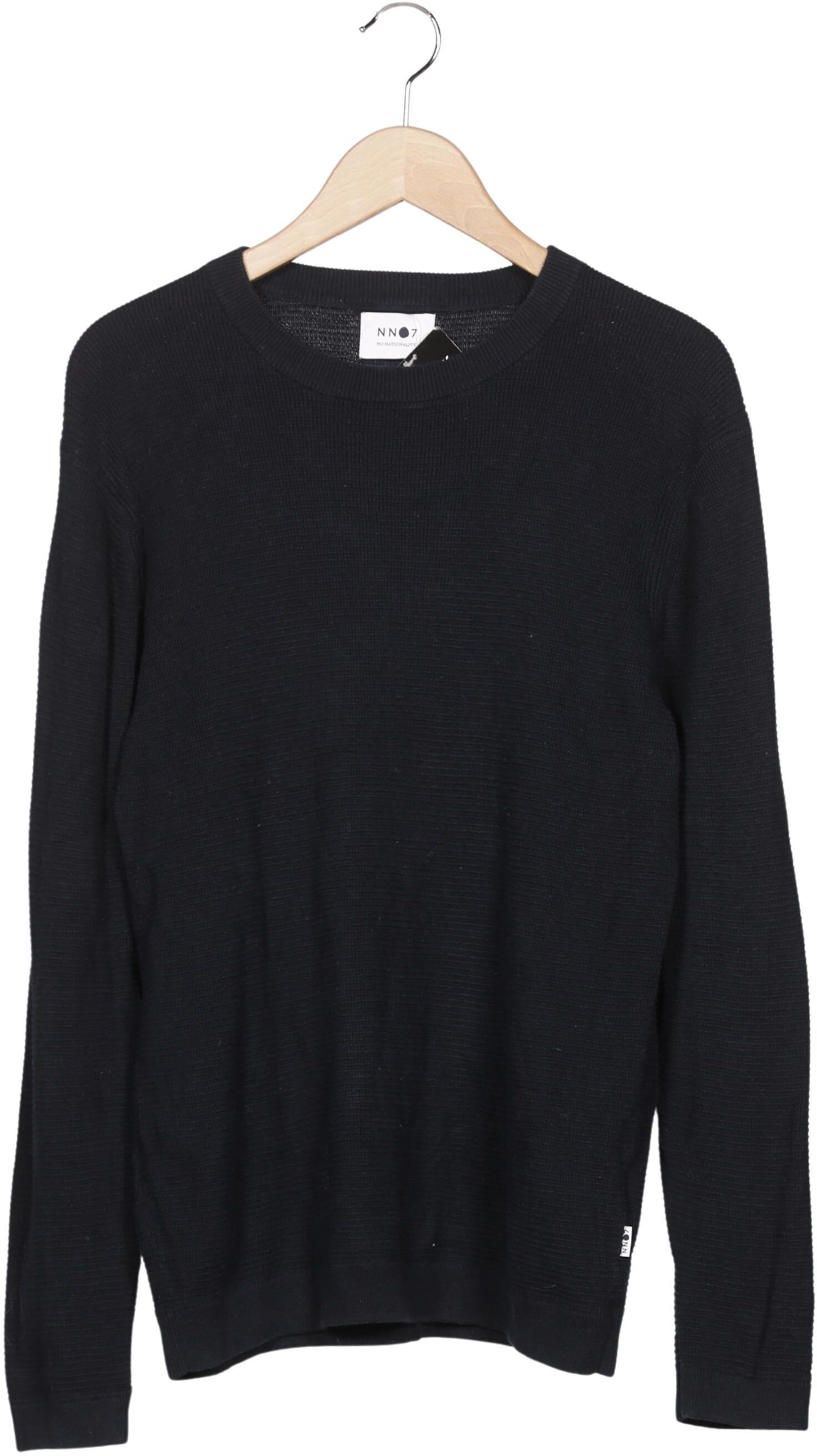Nn07 Herren Pullover, Marineblau, Gr. M, Baumwolle - Second Hand
