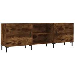 vidaXL TV-Schrank Räuchereiche 150x30x50 cm Holzwerkstoff