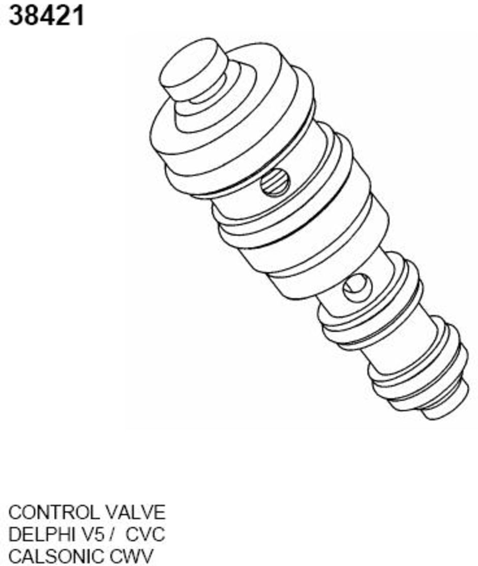 Regelventil, Kompressor NRF 38421