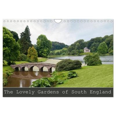 The Lovely Gardens of South England (Wall Calendar 2027 DIN A4 landscape), CALVENDO 12 Month Wall Calendar
