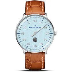 Meister Singer Edition Johann Strauß Neo Hellblau, 36mm, Limitiert auf 75 Stück, Schweizer Automatikwerk Herrenuhr ED-NES-STRAUSS
