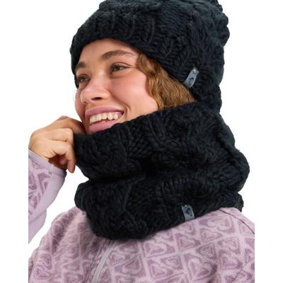 Multifunktionstuch ROXY "Winter Collar", Damen, schwarz, Obermaterial: 100% Modacryl., Modetücher Multifunktionstuch