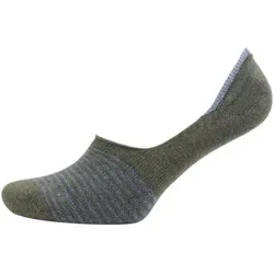 Amanda Christensen True Stripe Invisible Sock Dunkelgrau Gr 41/42