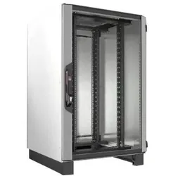 Rittal VX IT network/server cabinet standard BHT +4U pre-assembled (4 HE, 19 Zoll Rack), Serverschrank, Grau, Schwarz, Silber