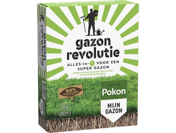 Pokon gazon revolutie 1 kg 20 M2