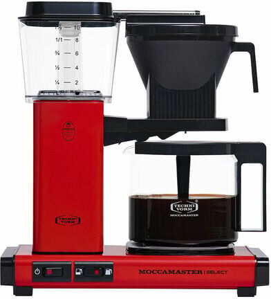 Moccamaster - Filterkaffeemaschine Kbg Select Rot 1,25 L - - MaxiCoffee