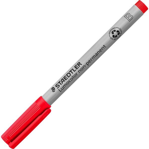 Staedtler 312 Non-Permanent Marker   Rød