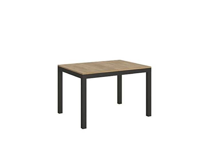 Itamoby, Tafel Everyday Evolution uittrekbaar eiken natuur 90 x 120 cm lang 224