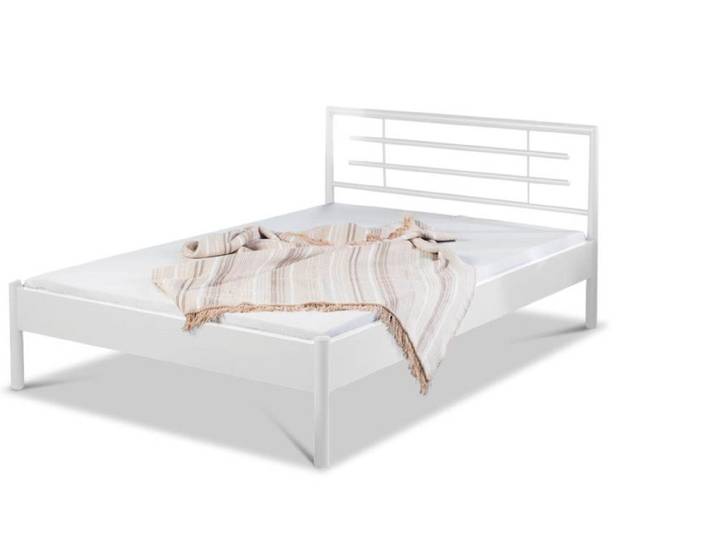 BedBox Metallbett Lia, Metallbett mit klarer Formensprache und robuster Konstruktion
