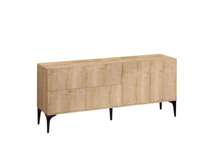Laika Sideboard, 6 deuren, saffier-eiken, L 180 cm