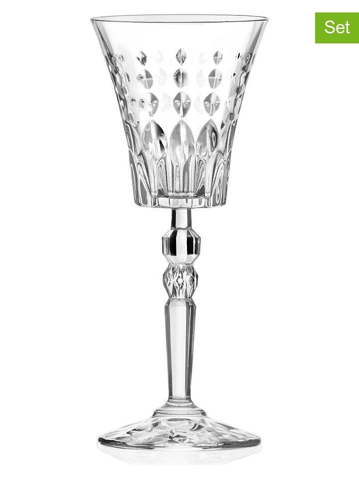 RCR cristalleria 6er-Set: Weingläser "Marilyn" - 210 ml - onesize