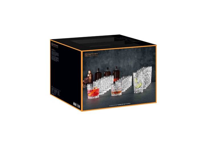 BARGLÄSER Bossa Nova transparent 18-tlg.