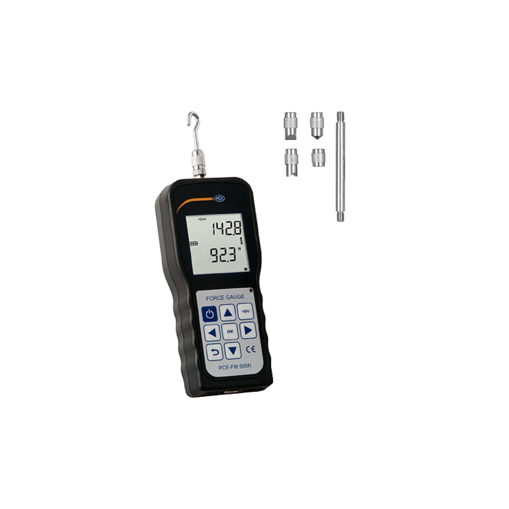 PCE Kraftmessgerät Zug- und Druckkraft Dynamometer PCE-FM 500N