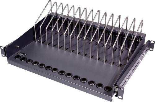 LogiLink SF100B 19 Zoll Netzwerkschrank-Geräteboden Schwarz