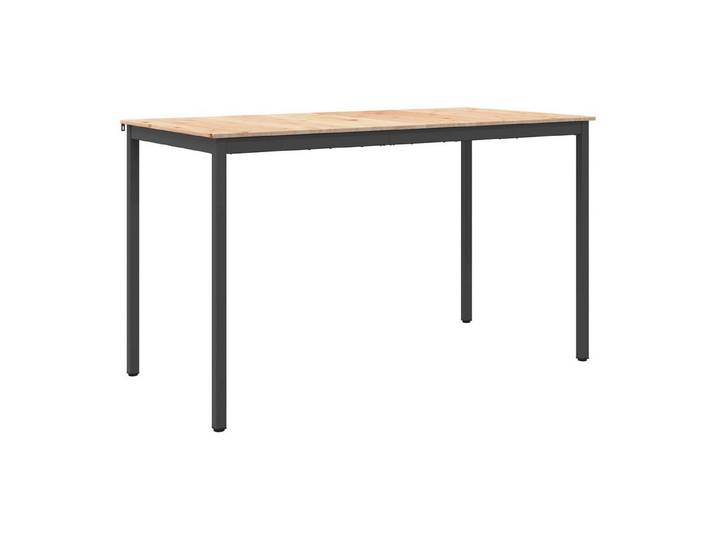 vidaXL Esstisch Bartisch 180 x 90 x 105 cm Massives Kiefernholz Natur (1-St)