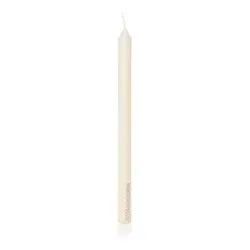 Wiedemann Kerzen Altarkerze, Leuchterkerze, 600 x Ø 25 mm, Kerze mit Dornbohrung, Farbe: elfenbein/creme