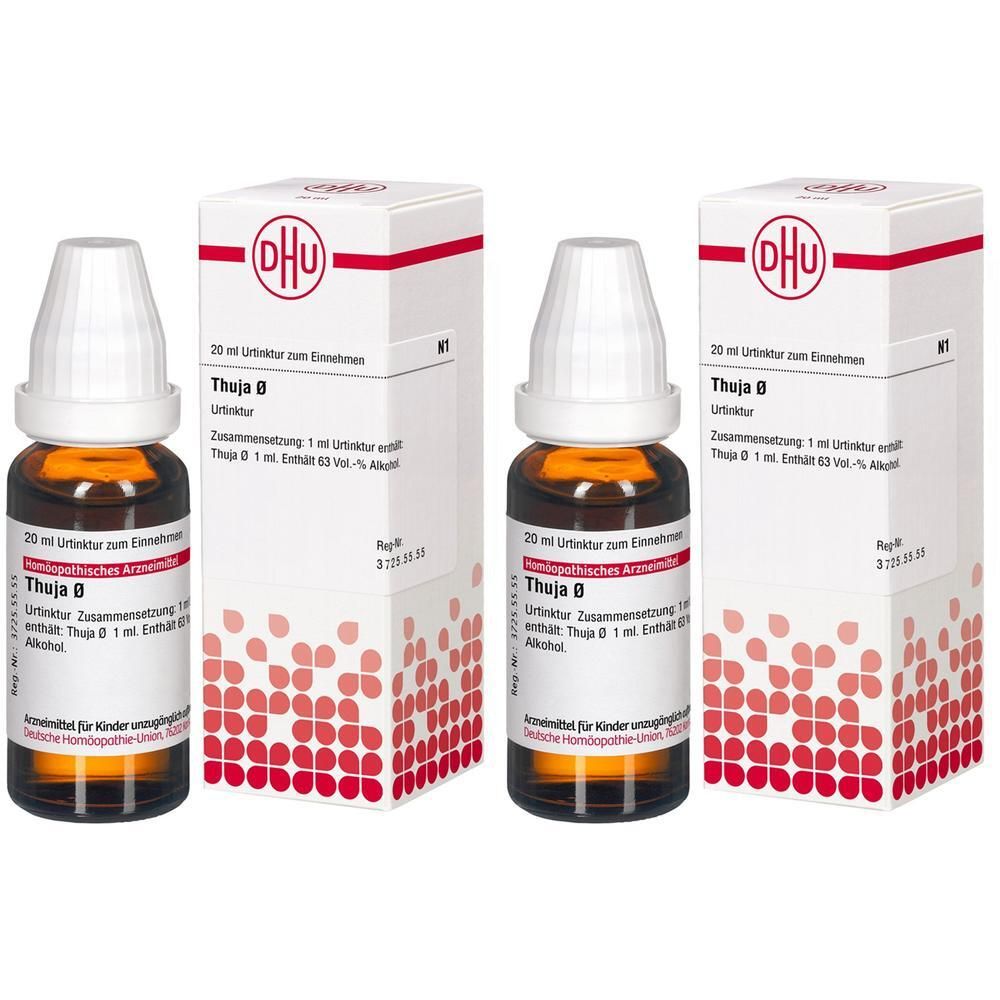 Thuja Urtinktur 2x 2x20 ml Dilution