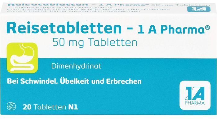 1A Pharma GmbH REISETABLETTEN-1A Pharma 20 St.